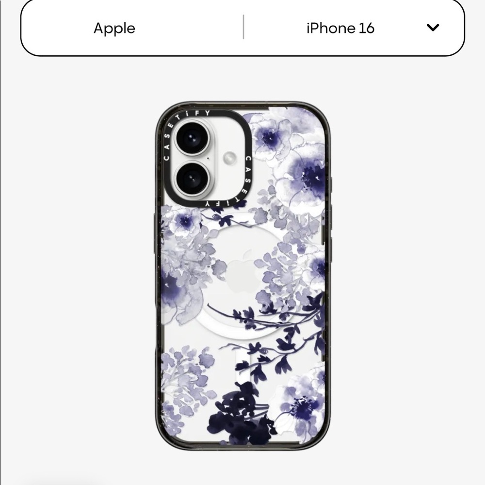 CASETiFY Impact iPhone 16 case compatible MagSafe